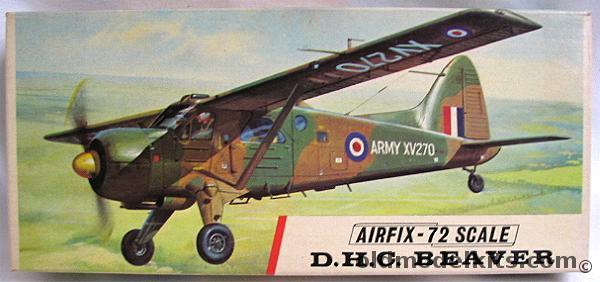 Airfix 1/72 DHC-2 Beaver - USAF or RAF Floats/Skis/Wheels, 397 plastic model kit